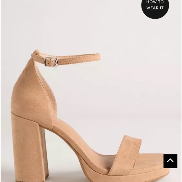 Torrid Platform Block Heeled Sandal 6.5WW - Picture 11 of 14